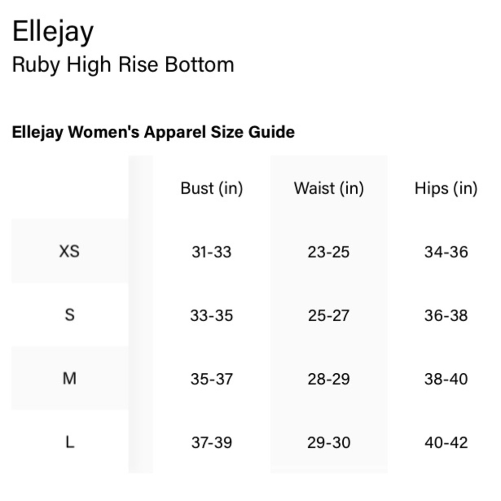 Ruby High Rise Bottom
Ellejay - Picture 5 of 6